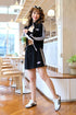 MINA Women Track Co-Ord Suits Jacket with Mini Skirts